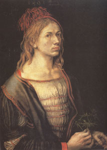Portrait of the Artist Holding an Erynganeum (mk05)